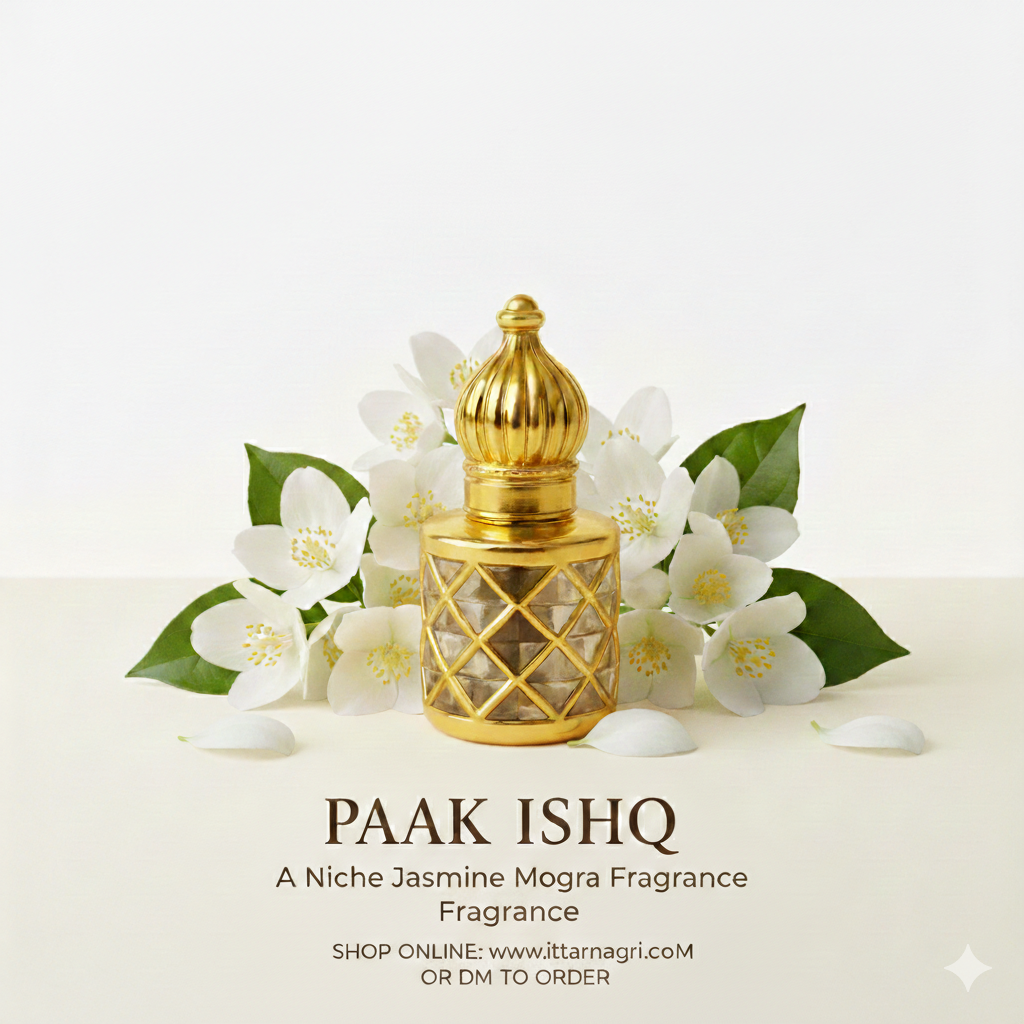 Paak Ishq – Pure Jasmine Attar | Handcrafted in Kannauj